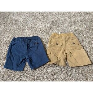 Toddler Boys Shorts Lot 18M Cat & Jack Calvin Klein Blue Tan Cargo